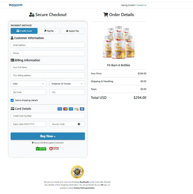 Fitburn Supplement